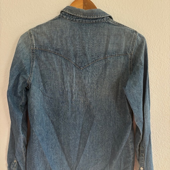 Nili Lotan Travis Denim Shirt, size S - Picture 2 of 6